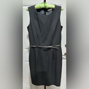 Calvin Klein Grey Sheath